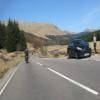 Motorcycle Road a85--tyndrum-- photo